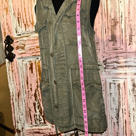Mossimo Supply Co. Olive Green Vest - Picture 8 of 8